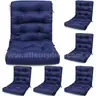 Hoteam 6 Set Patio Chair Cushions Outdoor High Chair