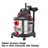 Shop-Vac 8 Gallon 6.0 Peak HP Wet/Dry Vacuum, Stainless