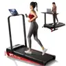 RHYTHM FUN Treadmill with Incline, Walking Pad with Handle