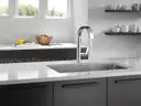 Delta Keele Chrome Kitchen Faucet with Pull Down Sprayer