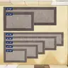 DOMUSTEX Machine Washable (24&#x22; x 36&#x22; 24&#x22; x 60&#x22;&#x27;) Kitchen