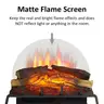 LegendFlame 25&#x22; W Free Standing Electric Fireplace Log Set