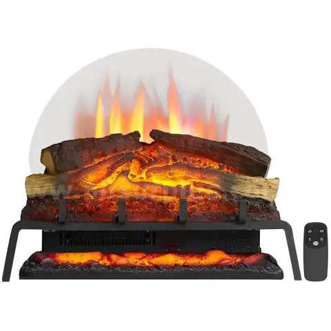 LegendFlame 25&#x22; W Free Standing Electric Fireplace Log Set