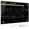 Glass Dry Erase WhiteboardMonthly Calendar Whiteboard18&#x22;