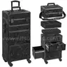 Somduy Rolling Makeup Case with Drawer Makeup Train Case