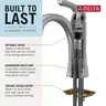Delta Nicoli Brushed Gold Bathroom Faucet 1 Hole Single