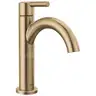 Delta Nicoli Brushed Gold Bathroom Faucet 1 Hole Single