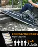 VNN Portable Wheelchair Ramp 6FT Seamless Non-Slip