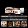 1670W Commercial Hot Dog Roller, 11 Rollers Holds 30 Hotdogs