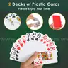 ORIENGEAR Poker Chip Set with Denominations 500 PCS with 14