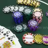 ORIENGEAR Poker Chip Set with Denominations 500 PCS with 14