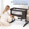3-in-1 Bedside Bassinets for Baby