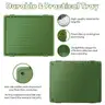 Dog Grass Pad with Tray Reusable Training Pad with 2-Pack