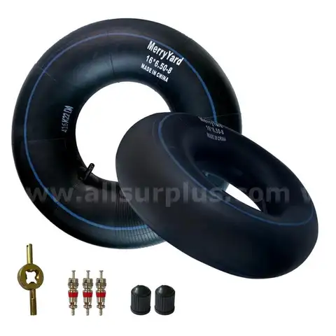 2-Pack of 16x6.50-8 16x650-8 16x7.50-8 16x750-8 BUTYL