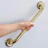 IMPEU Textured Shower Grab Bar, 18-Inch Bathroom Support
