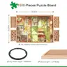 ALL4JIG 1500 Piece Rotating Puzzle Board with Drawers