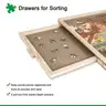 ALL4JIG 1500 Piece Rotating Puzzle Board with Drawers