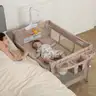 5 in 1 Pack and Play Baby Bassinet Bedside Sleeper Baby
