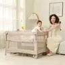 5 in 1 Pack and Play Baby Bassinet Bedside Sleeper Baby