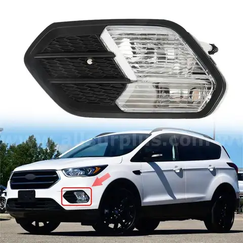 Front Bumper Fog Lights Replacement for 2017 2018 Escape