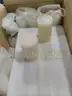 Shihanee 36 Pcs Pillar Candles and Glass Cylinder Vases