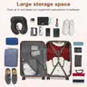Kono Expandable 28&#x22; Checked Luggage ABSPC