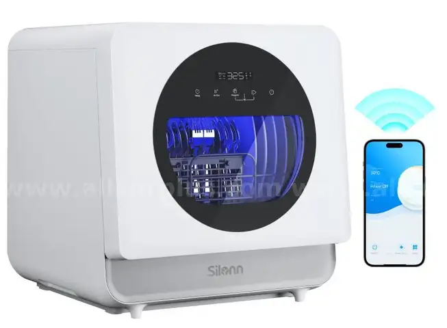 Silonn Portable Countertop Dishwasher Smart App Control