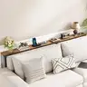 Kitstorack 2-Pack Narrow Console Table with Adjustable