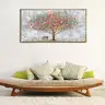 DZL Art WKH71175 Tree Wood framed Wall Art Canvas Prints