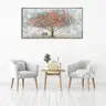 DZL Art WKH71175 Tree Wood framed Wall Art Canvas Prints