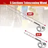 RIDGE WASHER 24 FT Telescoping Pressure Washer Wand