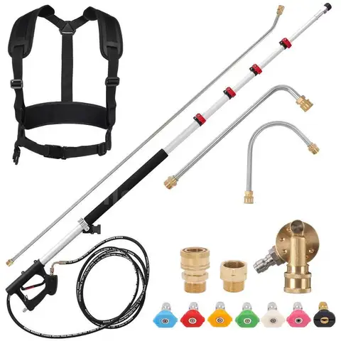 RIDGE WASHER 24 FT Telescoping Pressure Washer Wand