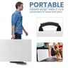 DUMOS 8ft Plastic Folding Table Indoor Outdoor Portable