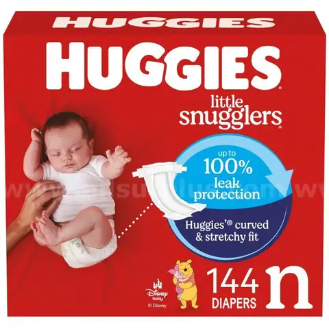 Huggies Little Snugglers Newborn Size Baby Diapers