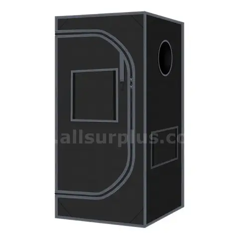 24&#x22;x24&#x22;x55&#x22; Grow Tent for Indoor Plants 600D Mylar