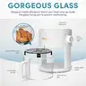 AROMA Glass Air Fryer and Countertop Convection Oven with
