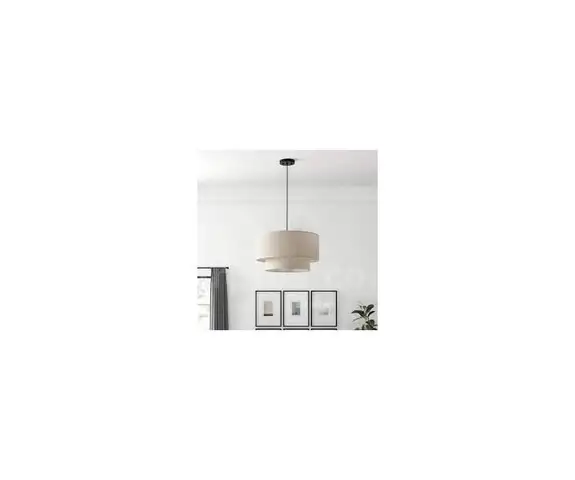 20&#x22; 3-Light Drum Chandelier Modern Pendant Light Fixture