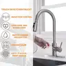 Touchless Kitchen Faucet with Pull Down Sprayer Motion
