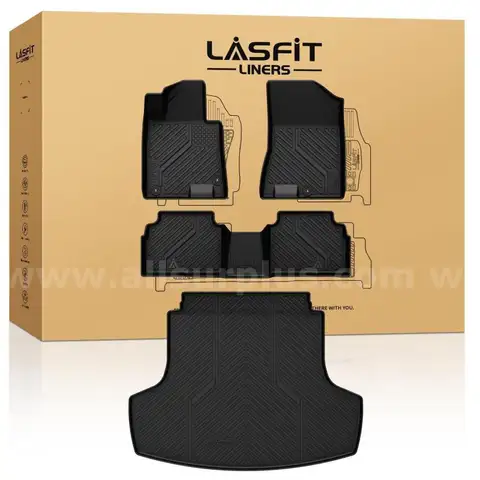 LASFIT Floor Mats Cargo Mat for 2020-2026 Hyundai Sonata