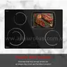 Electric Cooktop 30 Inch 220V240V Drop-in Ceramic Stove