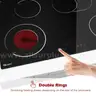 Electric Cooktop 30 Inch 220V240V Drop-in Ceramic Stove