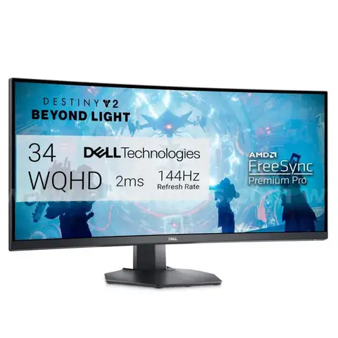 Dell S3422DWG Curved Gaming Monitor - 34" 1800R Curved