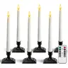 Homemory Wax Window Candles with Remote Timer, Dimmer