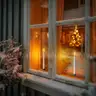 Homemory Wax Window Candles with Remote Timer, Dimmer