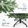 YITAHOME 6.5' Prelit Aspen Fir Christmas Tree with Remote