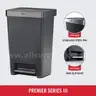 Rubbermaid Premier Series III Step-On Trash Can