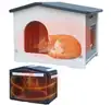 Rockever Insulated Plastic Outdoor Cat House