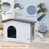 Rockever Insulated Plastic Outdoor Cat House