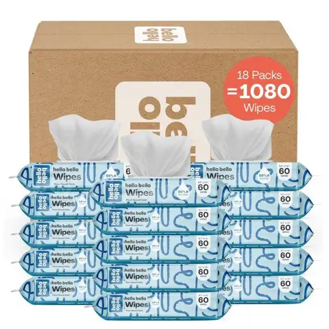 Hello Bello Extra Gentle Unscented Baby Wipes