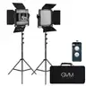 GVM 2 Pack LED Video Lighting Kits with APP Control